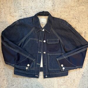 3.1 Phillip Lim Denim & Satin Jacket